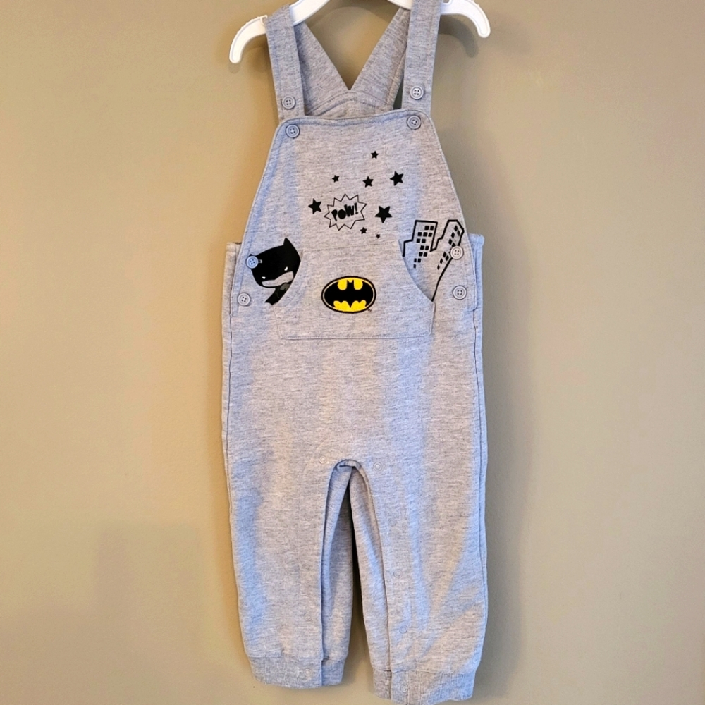 Grey Batman soft overalls